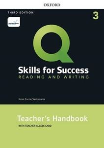 Q： Skills for Success 3／E： Reading and Writing Level 3 Teacher’s Book Guide with Teacher’s Book Resource Access Code Card