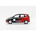 1/64 Honda Fit GD RHD ブラック/レッド KS027-236 完成品ミニカー
