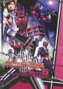 DVD発売日2009/11/21詳しい納期他、ご注文時はご利用案内・返品のページをご確認くださいジャンルアニメ仮面ライダーシリーズ　監督田崎竜太金田治出演井上正大村井良大森カンナ奥田達士石橋蓮司収録時間95分組枚数1商品説明仮面ライダー ディケイド Volume.5テレビ朝日系列で放送の人気特撮ドラマ“平成仮面ライダーシリーズ”としては第10作目。これまで並行に存在していた「仮面ライダー」の世界が融合を始めてしまった。世界は入り乱れ、それぞれの世界の敵、全てが同時に現れる。ディケイド＝門矢士に与えられたミッションは世界を救うため、9つの世界を巡る旅に出ることだった…。DVD第5巻。収録内容第18話「サボる響鬼」／第19話「終わる旅」／第20話「ネガ世界の闇ライダー」／第21話「歩く完全ライダー図鑑」封入特典平成仮面ライダー10周年シート(初回生産分のみ特典)／ピクチャーレーベル特典映像『仮面ライダーアギト』＋『仮面ライダー電王』各第1話収録(初回生産分のみ特典)関連商品仮面ライダーディケイド関連商品仮面ライダーディケイドシリーズ平成仮面ライダーシリーズセット販売はコチラ商品スペック 種別 DVD JAN 4988101146086 カラー カラー 製作年 2009 製作国 日本 音声 DD（ステレオ）　　　 販売元 東映登録日2009/08/04