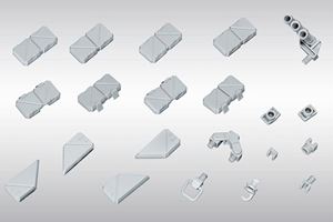 M.S.G メカサプライ09 エクスアーマーC MJ09X プラモデルパーツ