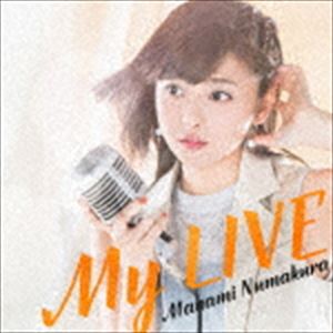 ヌマクラマナミ マイ ライブCD発売日2017/6/14詳しい納期他、ご注文時はご利用案内・返品のページをご確認くださいジャンルアニメ・ゲーム国内アニメ音楽　アーティスト沼倉愛美収録時間53分58秒組枚数2商品説明沼倉愛美 / My LIVE（初回限定盤B）マイ ライブ日本の女性声優＆歌手として活動する”沼倉愛美”。2008年にゲーム「アイドルマスターSP」シリーズの我那覇響役で声優デビューを果たし、声優としてはこれまでに「アイカツ!」や「暗殺教室」など他にも数々の大人気アニメやゲームに出演している。2016年11月にはシングル「叫べ」で歌手デビューを果たし、このデビューシングルはTVアニメ「魔法少女育成計画」のオープニングテーマに、また2ndシングルはTVアニメ「風夏」のオープニングテーマに起用されるなど声優としても歌手としても大いに活動している。本作は、待望の1stアルバム。1stシングル「叫べ」、2ndシングル「Climber’s High!」に加え、新曲10曲を収録した豪華作品に仕上がっている。初回限定盤B／三方背ケース／同時発売初回限定A商品はVTZL-129、通常商品はVTCL-60452封入特典1st LIVE TOUR My LIVE開催決定!チケット先行予約抽選券／1st アルバム発売記念イベント参加券 封入／写真集付（以上3点、初回生産分のみ特典）／歌詞付関連キーワード沼倉愛美 収録曲目101.叫べ(4:07)02.Climber’s High!(4:02)03.Good Day(3:39)04.Smiling＆Smiling(4:02)05.Spiral Flow(4:25)06.Anti-Gravity(4:26)07.Shining Days(4:11)08.ハレルヤDrive!(3:59)09.Hello，Ms.myself(4:17)10.屋根上の朱い花(5:41)11.暁(6:19)12.My LIVE(4:47)商品スペック 種別 CD JAN 4580325324105 製作年 2017 販売元 ビクターエンタテインメント登録日2017/04/17