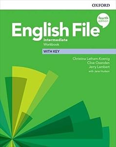 English File 4th Edition Intermediate Workbook with Key