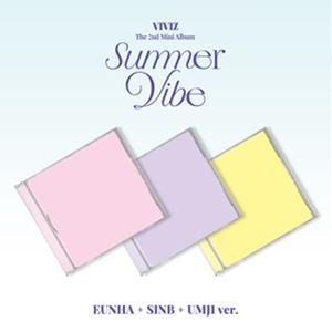 2ND MINI ALBUM ： SUMMER VIBE （JEWEL CASE VER.）CD発売日2022/7/6詳しい納期他、ご注文時はご利用案内・返品のページをご確認くださいジャンル洋楽アジアンポップス　アーティストビビジVIVIZ収録時間組枚数商品説明VIVIZ / 2ND MINI ALBUM ： SUMMER VIBE （JEWEL CASE VER.）ビビジ / 2NDミニ・アルバム：サマー・バイブ（ジュエル・ケース・ヴァージョン）GFRIEND出身のウナ、シンビ、オムジによって今年結成されたガールズグループ、VIVIZ（ビビジ）が2集ミニアルバムでカムバック!※バージョン3種あり（EUNHA ／ SINB ／ UMJI VER）、ランダム出荷関連キーワードビビジ VIVIZ 関連商品K-POP 輸入盤 一覧はコチラ商品スペック 種別 CD 【輸入盤】 JAN 8804775252112登録日2022/06/27