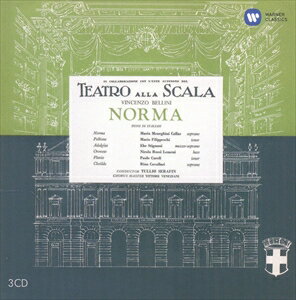 輸入盤 MARIA CALLAS ／ TULLIO SERAFIN / BELLINI ： NORMA [3CD]