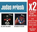 輸入盤 JUDAS PRIEST / X2 ： HELL BENT FOR LEATHER／DEFENDERS OF THE FAITH CD