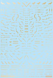 1/144 GMラインデカールNo.6「ニューロン」ゴールド GM-169