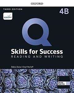 Q： Skills for Success 3／E： Reading and Writing Level 4 Student Book B with iQ Online Practice