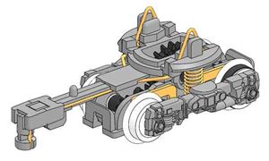 TDT205N2形動力台車(フック) 6815 Nゲージ
