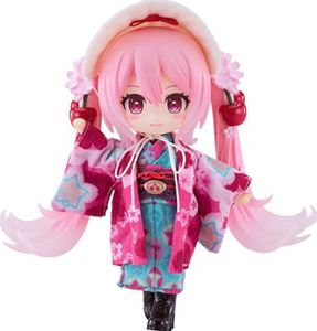 乐天商城 - ねんどろいどどーる 桜ミク ひろはこ 2025Ver.（函館） [キャラクター・ボーカル・シリーズ01 初音ミク] 塗装済み完成品フィギュア【予約】