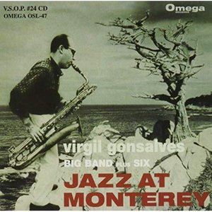バージルゴンサルベスビッグバンド ジャズ アット モンタレーCD発売日2019/12/25詳しい納期他、ご注文時はご利用案内・返品のページをご確認くださいジャンルジャズ・フュージョン海外ジャズ　アーティストヴァージル・ゴンサルヴェス・ビッグ・バンド・プラス・シックスヴァージル・ゴンサルヴェス（bs）ジョン・コッポラ（tp）ディック・ミルス（tp）ボブ・デヴィッドソン（as）レオ・ライト（as）チャック・ピーターソン（ts）ジュニア・マンス（p）収録時間組枚数1商品説明ヴァージル・ゴンサルヴェス・ビッグ・バンド・プラス・シックス / ジャズ・アット・モンタレー（期間限定価格盤）ジャズ アット モンタレー期間限定価格盤／日本語解説付／録音年：1959年※こちらの商品はインディーズ盤にて流通量が少なく、手配できなくなる事がございます。欠品の場合は分かり次第ご連絡致しますので、予めご了承下さい。関連キーワードヴァージル・ゴンサルヴェス・ビッグ・バンド・プラス・シックス ヴァージル・ゴンサルヴェス（bs） ジョン・コッポラ（tp） ディック・ミルス（tp） ボブ・デヴィッドソン（as） レオ・ライト（as） チャック・ピーターソン（ts） ジュニア・マンス（p） 商品スペック 種別 CD JAN 4526180502159 製作年 2019 販売元 ウルトラ・ヴァイヴ登録日2019/11/11