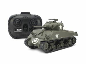 1/35RC アメリカ M4A3シャーマン戦車 (専用プロポ付き) 48217 ラジコン