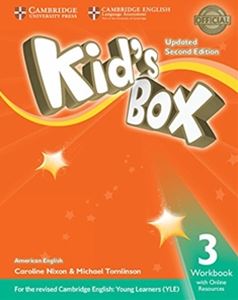 Kid’s Box American English Updated 2／E L3 Workbook with Online Resources