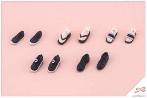 ドレスアップシューズ Vol.1 カラーC Ver. [創彩少女庭園] MV021 組み立て式プラモデル【予約】