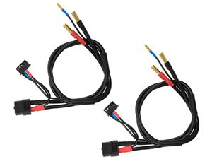 XT60⇒角型リポ充電ケーブル(ヨーロピアン) バランスコード一体型 2本入り HMJ464-2...