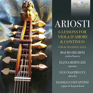 A MAURO RIGHINI / ARIOSTI F 6 LESSONS FOR VIOLA DAMORE [CD]