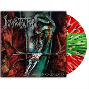 輸入盤 INCANTATION / ONWARD TO GOLGOTHA （THREE COLOR STRIPE WITH SPLATTER） ...
