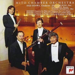 Composer: Ta Line - 小澤征爾（指揮） / ベストクラシック100 16： モーツァルト： フルート協奏曲第1番／ファゴット協奏曲 R.シュトラウス： オーボエ協奏曲 [CD]