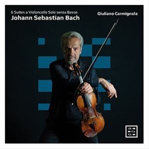 ジュリアーノ・カルミニョーラ（vn） / J.S.バッハ：無伴奏チェロ組曲 ヴァイオリン版（全曲） [CD]