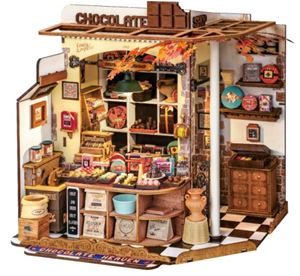 DIYミニチュアハウス Henry’s Chocolate DG174 DIYキット