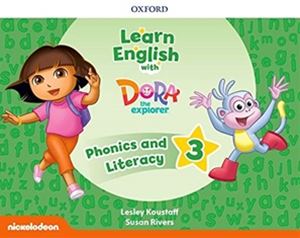 Learn English with Dora the Explorer Level 3 Phonics ＆ Literacy Book