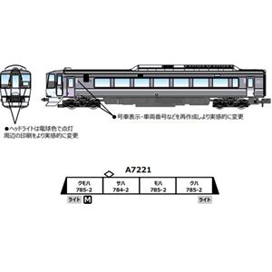 785系 特急「スーパーホワイトアロー」 登場時 基本4両セット A7221 Nゲージ【予約】