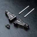RMX2.0アルミアッパーアームセット(ブラック) 210575BK RCパーツ