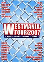 DVD発売日2008/4/2詳しい納期他、ご注文時はご利用案内・返品のページをご確認くださいジャンル音楽邦楽ロック　監督出演収録時間組枚数商品説明WESTMANIA TOUR 20072007年8月、名古屋・福岡・横浜・埼玉の全国4箇所で行なわれたWESTMANIA TOURがDVDになって帰ってきた！収録アーティストは、ウェッサイシーンを代表するメンツがズラリ勢揃い！さらには露出の少ないアンダーグラウンドアーティストにもスポットを当て、計50組以上の注目アーティストを収録している。日本のウェッサイシーンを知るためのバイブル的な1枚。商品スペック 種別 DVD JAN 4948722346241 販売元 ダイキサウンド登録日2008/02/14