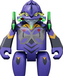 BRICKROID 에반게리온 제13호기 [에반게리온 신극장판] 도장이 끝난 가동 피규어