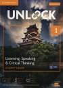 Unlock 2／E Listening Speaking ＆ Critical Thinking Level 1 Student’s Book Mob App and Online Workbook w／Downloadable Audio and Video