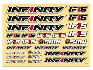 IF15デカール（ブラック） G110 RCパーツ
