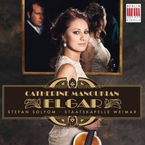 輸入盤 CATHERINE MANOUKIAN / ELGER ： VIOLINKONZERT [CD]