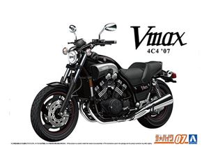 1/12 YAMAHA 4C4 Vmax ’07 組み立て式プラモデル