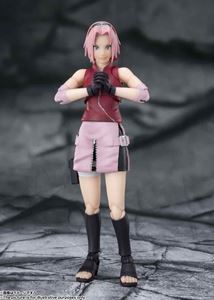 S.H.Figuarts NARUTO-ナルト- 疾風伝 春野サクラ -師匠譲りの負けん気- 塗装済み可...