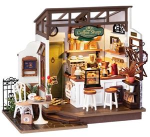 DIYミニチュアハウス No.17喫茶店 DG162 DIYキット