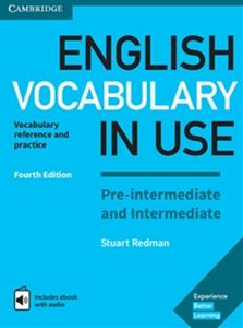 English Vocabulary in Use Pre-intermediate and Intermediate 4／E Book with answers and Enhanced eBook