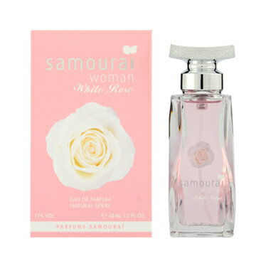アランドロン サムライウーマンホワイトローズ EDP (女性用香水) 40ml アランドロン サムライウーマンホワイトローズ EDP (女性用香水) 40ml