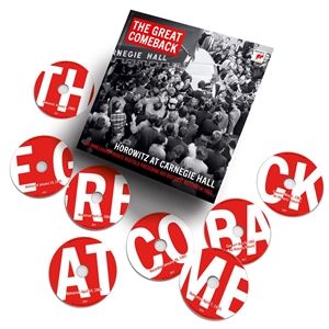 輸入盤 VLADIMIR HOROWITZ / GREAT COMEBACK ： HOROWITZ AT CARNEGIE HALL 1965＆1966 