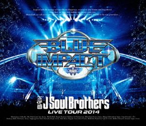 サンダイメジェイソウルブラザーズフロムエグザイルトライブ サンダイメジェイソウルブラザーズライブツアー2014ブルーインパクトBlu-ray発売日2014/6/25詳しい納期他、ご注文時はご利用案内・返品のページをご確認くださいジャンル音楽Jポップ　監督出演三代目 J Soul Brothers from EXILE TRIBE収録時間197分組枚数2関連キーワード：3代目 JSOULBROTHERS Jソウルブラザーズ Jソウル ジェイソウルブラザーズ ジェイソウル ライブツアー2014 ライブツアー ブルーインパクト live ライブ ライブBlu-ray ライブBD ライブブルーレイ商品説明三代目 J Soul Brothers LIVE TOUR 2014 BLUE IMPACTサンダイメジェイソウルブラザーズライブツアー2014ブルーインパクトEXILEの想い・信念を受け継ぐ伝説的ダンス＆ヴォーカルグループ“三代目 J Soul Brothers”。EXILEのNAOTO・NAOKIを筆頭に7人で結成され、2010年にシングル「Best Friend’s Girl」でデビューを果たす。翌年の4thシングル「FIGHTERS」が初のオリコンシングルランキング首位を獲得。圧倒的なパフォーマンスと息の合ったヴォーカルで多くのファンを魅了し、幅広い世代から人気を誇る。そんな彼らが、2014年1月から30公演を行ったライブツアーから、2月26日、27日の横浜アリーナ公演を映像化。約40万人が狂喜乱舞した真骨頂ともいえるライブの模様をツアードキュメントを含め完全収録。収録内容Opening／JSB Blue／Be alright／Higher／FIGHTERS／SPARK／Forever Together／君となら／冬物語／Best Friend’s Girl／SO RIGHT／Waking Me Up／花火／LOVE SONG／旅立つまえに／次の時代へ／PERFOMERS SHOW TIME !／Medley（T.T.T.（Top to Toe），Japanese Soul Brothers，1st Place，GENERATION，LET’S PARTY）／Dynamite／（YOU SHINE）THE WORLD／君の瞳に恋してる -Can’t Take My Eyes Off You-／Go my way／BURNING UP -三代目 J Soul Brothers version-／24karats TRIBE OF GOLD／PRIDE／三代目 J Soul Brothers LIVE TOUR 2014 「BLUE IMPACT」SPECIAL DOCUMENT MOVIE封入特典フォトブック／スリーブ仕様（以上2点、初回生産分のみ特典）関連商品三代目 J SOUL BROTHERS from EXILE TRIBE映像作品三代目 J Soul Brothers映像作品商品スペック 種別 Blu-ray JAN 4988064596331 カラー カラー 製作年 2014 製作国 日本 音声 リニアPCM（ステレオ）　DTS-HD Master Audio（5.1ch）　　 販売元 エイベックス・ミュージック・クリエイティヴ登録日2014/04/22