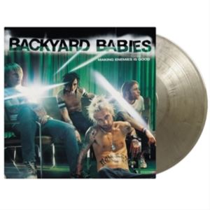 輸入盤 BACKYARD BABIES / MAKING ENEMIES IS GOOD （SILVER ＆ BLACK MARBLED） [LP]