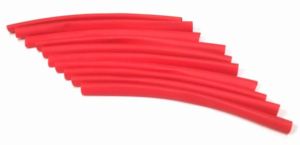 ヒートシュリンクチューブ レッド Φ4.0 10cm SS-0024RE RCパーツ