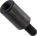 C足延長カラー ブラックコート 10mm TP-2110 RCパーツ