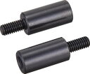 C足延長カラー ブラックコート 12mm TP-2112 RCパーツ