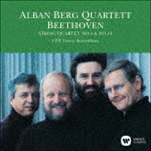 BEETHOVEN： STRING QUARTETS NOS.4 ＆ NO.14CD発売日2017/6/21詳しい納期他、ご注文時はご利用案内・返品のページをご確認くださいジャンルクラシック室内楽曲　アーティストアルバン・ベルク四重奏団収録時間58分51秒組枚数1商品説明アルバン・ベルク四重奏団 / ベートーヴェン：弦楽四重奏曲 第4番＆第14番（1989年ライヴ）（UHQCD）BEETHOVEN： STRING QUARTETS NOS.4 ＆ NO.14アルバン・ベルク四重奏団による、1989年録音盤。ベートーヴェン：弦楽四重奏曲　第4番＆第14番（1989年ライヴ）を収録。　（C）RSUHQCD／録音年：1989年封入特典解説付関連キーワードアルバン・ベルク四重奏団 収録曲目101.弦楽四重奏曲 第4番 ハ短調 作品18-4 第1楽章：アレグロ・マ・ノン・タント(8:44)02.弦楽四重奏曲 第4番 ハ短調 作品18-4 第2楽章：スケルツォ（アンダンテ・スケルツォーソ・クワジ(5:14)03.弦楽四重奏曲 第4番 ハ短調 作品18-4 第3楽章：メヌエット（アレグレット）＆トリオ(3:23)04.弦楽四重奏曲 第4番 ハ短調 作品18-4 第4楽章：アレグロ(4:41)05.弦楽四重奏曲 第14番 嬰ハ短調 作品131 第1楽章：アダージョ・マ・ノン・トロッポ・エ・モルト・(6:33)06.弦楽四重奏曲 第14番 嬰ハ短調 作品131 第2楽章：アレグロ・モルト・ヴィヴァーチェ(3:00)07.弦楽四重奏曲 第14番 嬰ハ短調 作品131 第3楽章：アレグロ・モデラート(0:51)08.弦楽四重奏曲 第14番 嬰ハ短調 作品131 第4楽章：アンダンテ・マ・ノン・トロッポ・エ・モルト・(12:47)09.弦楽四重奏曲 第14番 嬰ハ短調 作品131 第5楽章：プレスト(5:25)10.弦楽四重奏曲 第14番 嬰ハ短調 作品131 第6楽章：アダージョ・クワジ・ウン・ポコ・アンダンテ(1:23)11.弦楽四重奏曲 第14番 嬰ハ短調 作品131 第7楽章：アレグロ(6:45)商品スペック 種別 CD JAN 4943674256358 製作年 2017 販売元 ソニー・ミュージックソリューションズ登録日2017/03/31