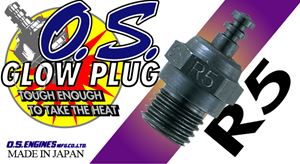 O.S.GLOW PLUGS R5 (O.S.専用プラグ) 71605200 RCパーツ