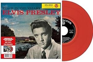 ͢ ELVIS PRESLEY / EP ETRANGER N 16 - PEACE IN THE VALLEY US RED VINYL [LP]
