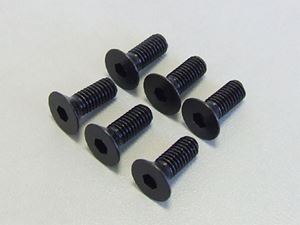 ヘックス皿ビス スチール3×8 6本入 SB1308 RCパーツ