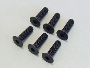 ヘックス皿ビス スチール3×10 6本入 SB1310 RCパーツ