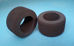 ラバースポンジタイヤ35 (ミディアム) フロント ZN9001M RCパーツのサムネイル