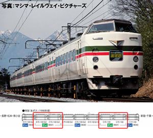 TOMIX JR東日本183-1000系特急電車(グレードアップあずさ)増結セット 98541 Nゲージ【予約】