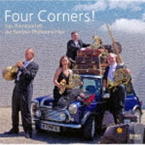 ベルリンフィルハーモニーホルンカルテット フォー コーナーズCD発売日2012/3/7詳しい納期他、ご注文時はご利用案内・返品のページをご確認くださいジャンルクラシック室内楽曲　アーティストベルリン・フィルハーモニー・ホルン・カルテットシュテファン・ドール（hr）ファーガス・マックウィリアム（hr）クラウス・ヴァレンドルフ（hr）サラ・ウィリス（hr）収録時間76分43秒組枚数1商品説明ベルリン・フィルハーモニー・ホルン・カルテット / フォー・コーナーズ!フォー コーナーズオーケストラ界の世界最高峰、ベルリン・フィル。そのホルン・セクションの選抜メンバー4人から、世界旅行への招待状が届きました。アメリカ西部を皮切りに、南米、ヨーロッパ、ロシア、アフリカ、アジア、そしてオーストラリアを経てドイツに戻る、世界一周の音絵巻。　（C）RS録音年：2011年／収録場所：ベルリン・フィルハーモニー室内楽ホール関連キーワードベルリン・フィルハーモニー・ホルン・カルテット シュテファン・ドール（hr） ファーガス・マックウィリアム（hr） クラウス・ヴァレンドルフ（hr） サラ・ウィリス（hr） 収録曲目101.ベスト・オブ・ザ・ウェスト(5:31)02.オールマン・リヴァー(3:52)03.ベサメ・ムーチョ(2:22)04.コンドルは飛んでいく(2:01)05.コラレーラ(1:43)06.アリア・カンティレーナ（ブラジル風バッハ第5番〜第1楽章）(5:38)07.「三角帽子」〜粉屋の踊り(3:04)08.パリの空の下(3:10)09.フォー・コーナーズ(7:00)10.アニトラの踊り(2:19)11.ソルヴェイグの歌(4:23)12.山の魔王の宮殿にて(2:56)13.ピツィカート・ポルカ(2:34)14.フニクリ・フニクラ(1:22)15.誰も寝てはならぬ(2:50)16.カリンカ(3:48)17.ライオンは寝ている(3:59)18.ワンタン・ホルンズ（チャイニーズ・キッチン・ドリームズ）(2:56)19.ずいずいずっころばし(3:21)20.東京地下鉄ポルカ（または「西高島平」）(0:52)21.ワルツィング・マチルダ(2:14)22.ブラームスの子守唄(8:37)商品スペック 種別 CD JAN 4988065095420 製作年 2012 販売元 フォンテック登録日2012/02/06